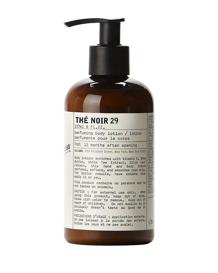 Le Labo Thé Noir 29 Perfuming Body Lotion 8 oz. 1