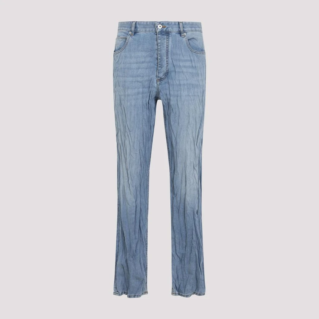 Bottega Veneta Crushed Denim Pants 1