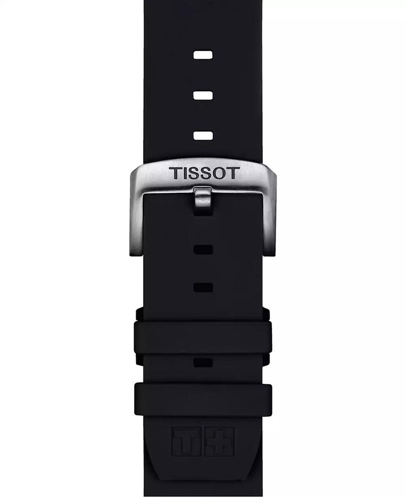 Tissot Official Interchangeable Black Silicone Watch Strap