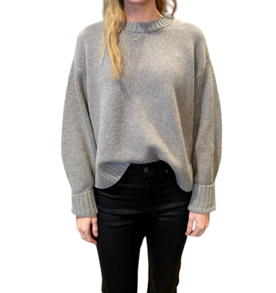 White + Warren White + Warren - Cashmere Blend Drop Shoulder Crewneck Sweater