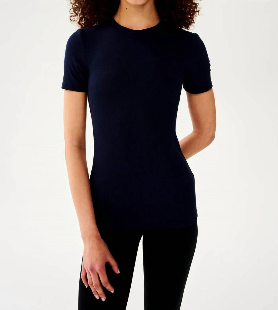 Splits59 Splits59 - Louise Rib Short Sleeve Top
