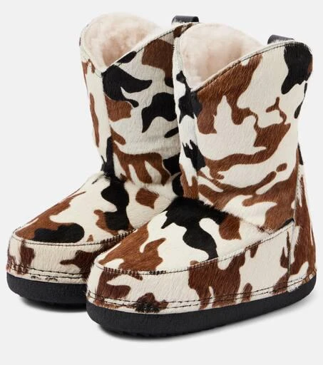 INUIKII Cowboy Print snow boots 4