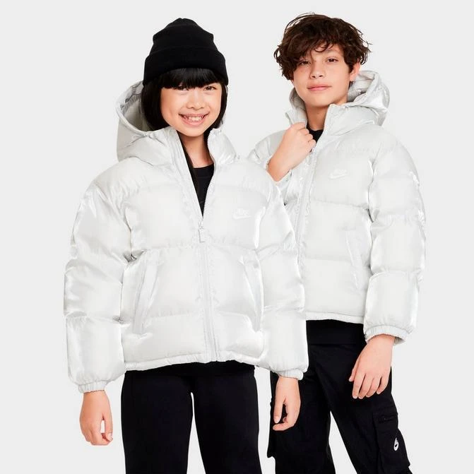 NIKE Kids' Nike Sportswear Therma-Fit Synthetic Fill Puffer Jacket 1