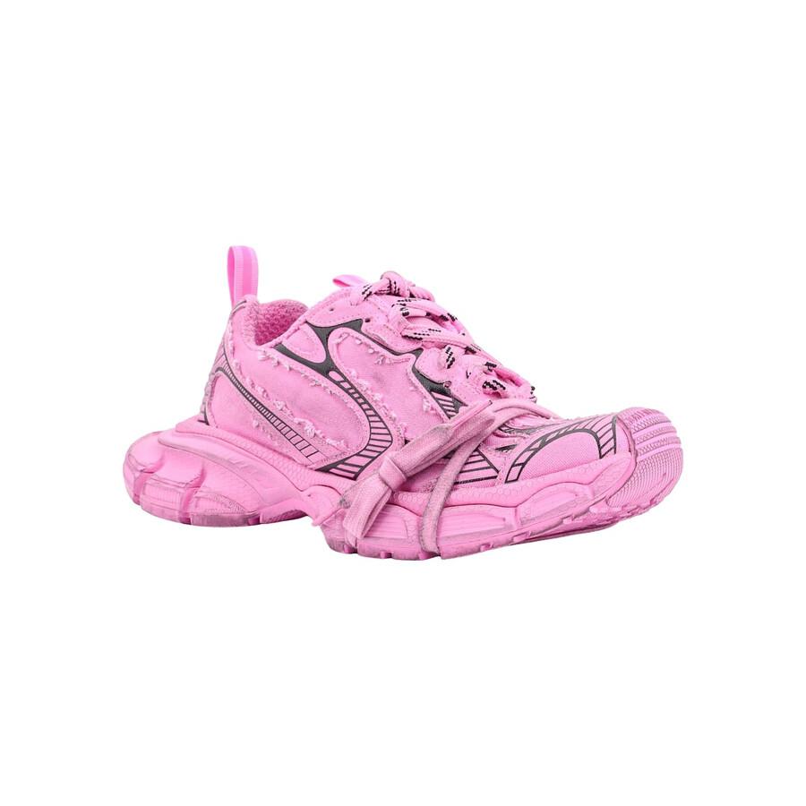 Balenciaga Pink 3XL Canvas Sneakers