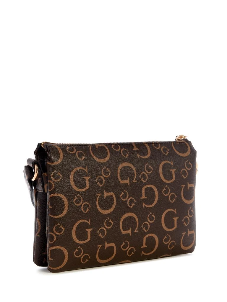 Guess Factory Oona Logo Top-Zip Crossbody 3