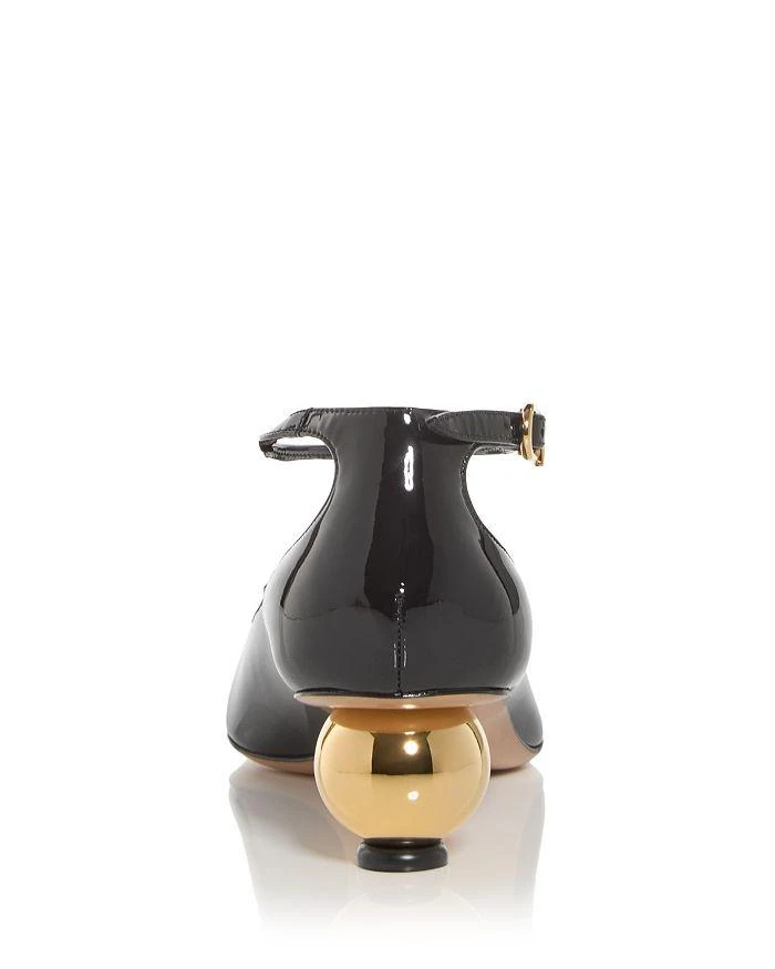 Salvatore Ferragamo Women
s Tania T Strap Pumps 4