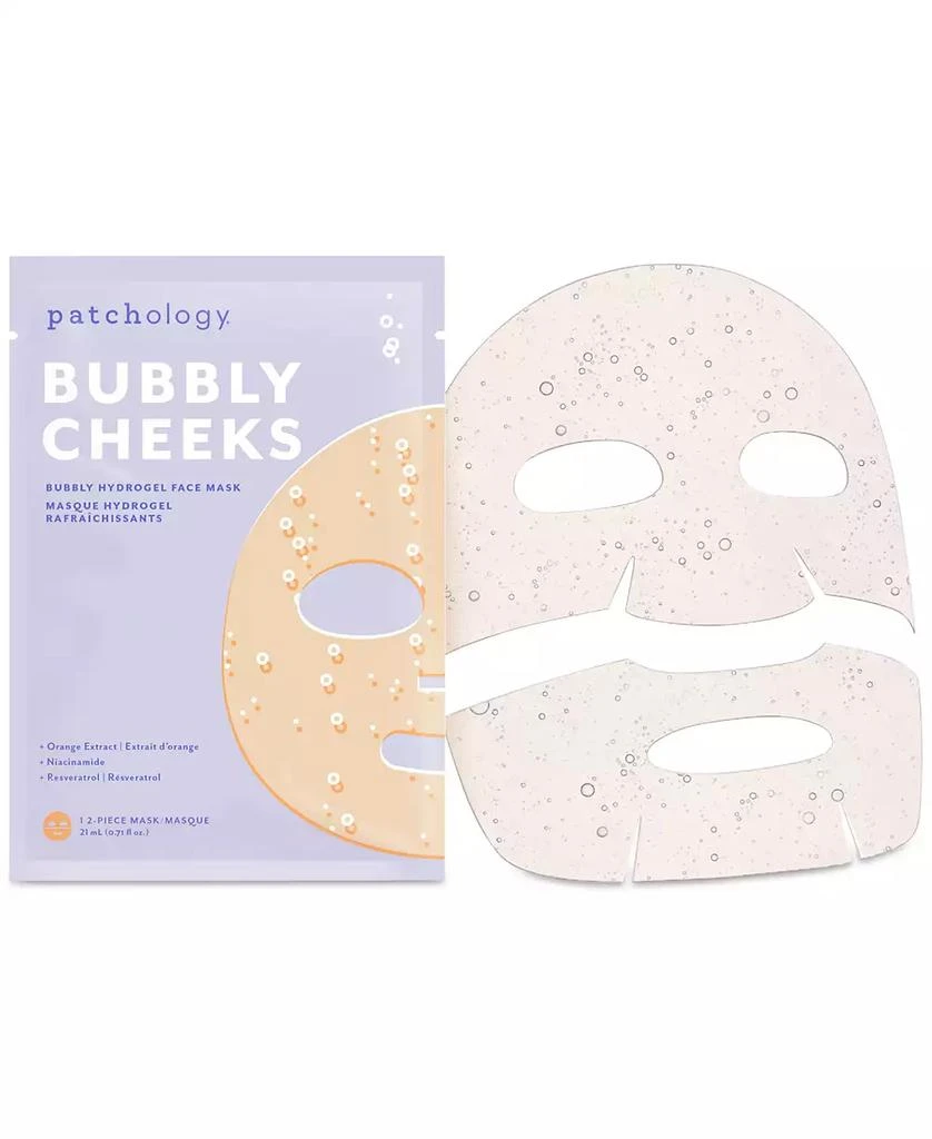 Patchology Bubbly Cheeks Brightening Hydrogel Face Mask 1
