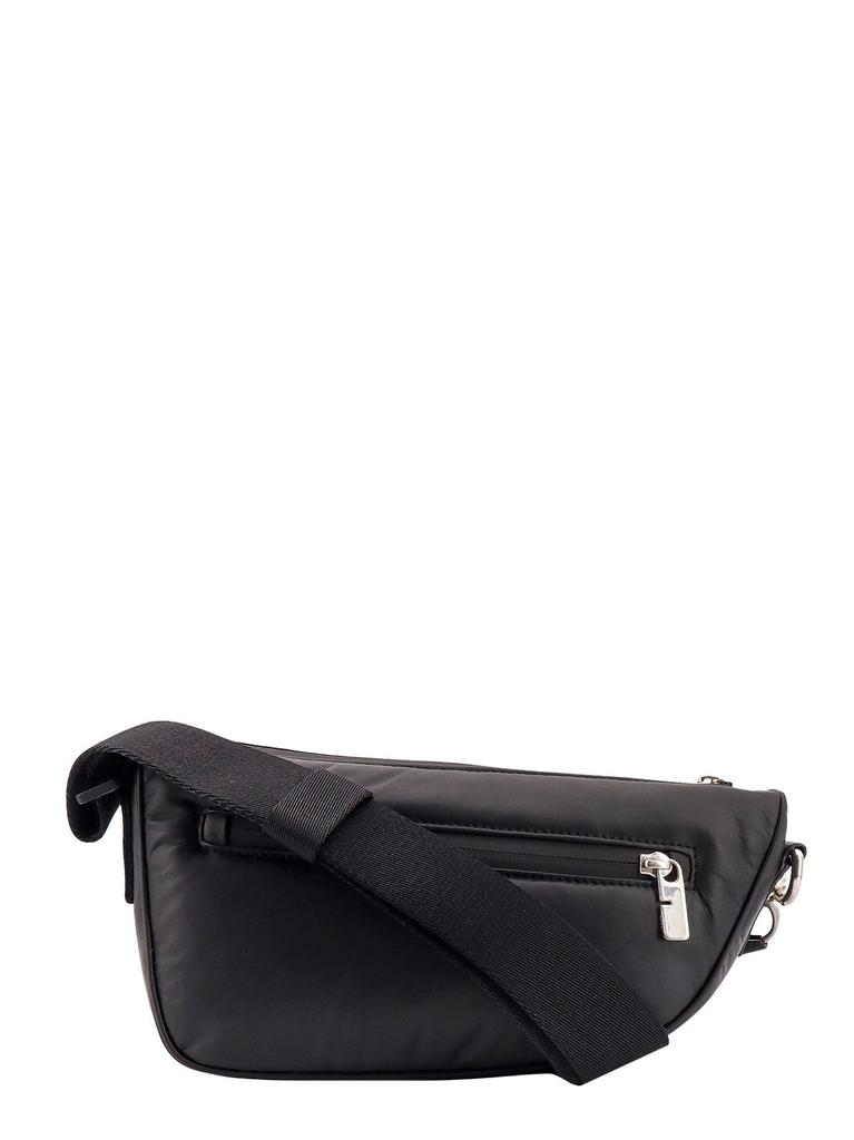 Burberry Slate leather large Shield crossbody bag - Shoulder