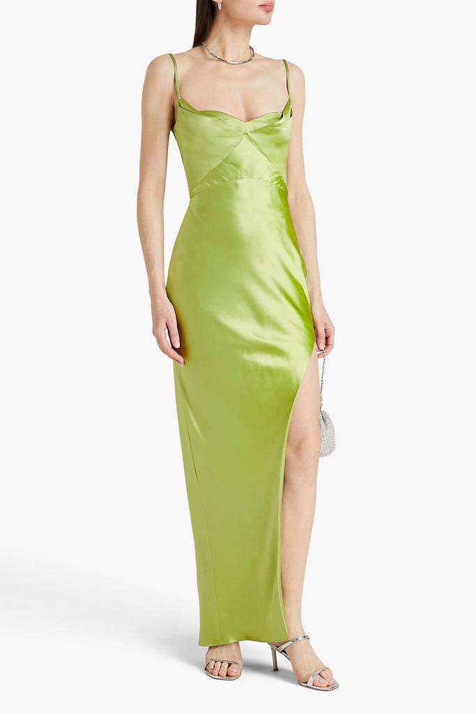 NICHOLAS Ariah satin maxi dress