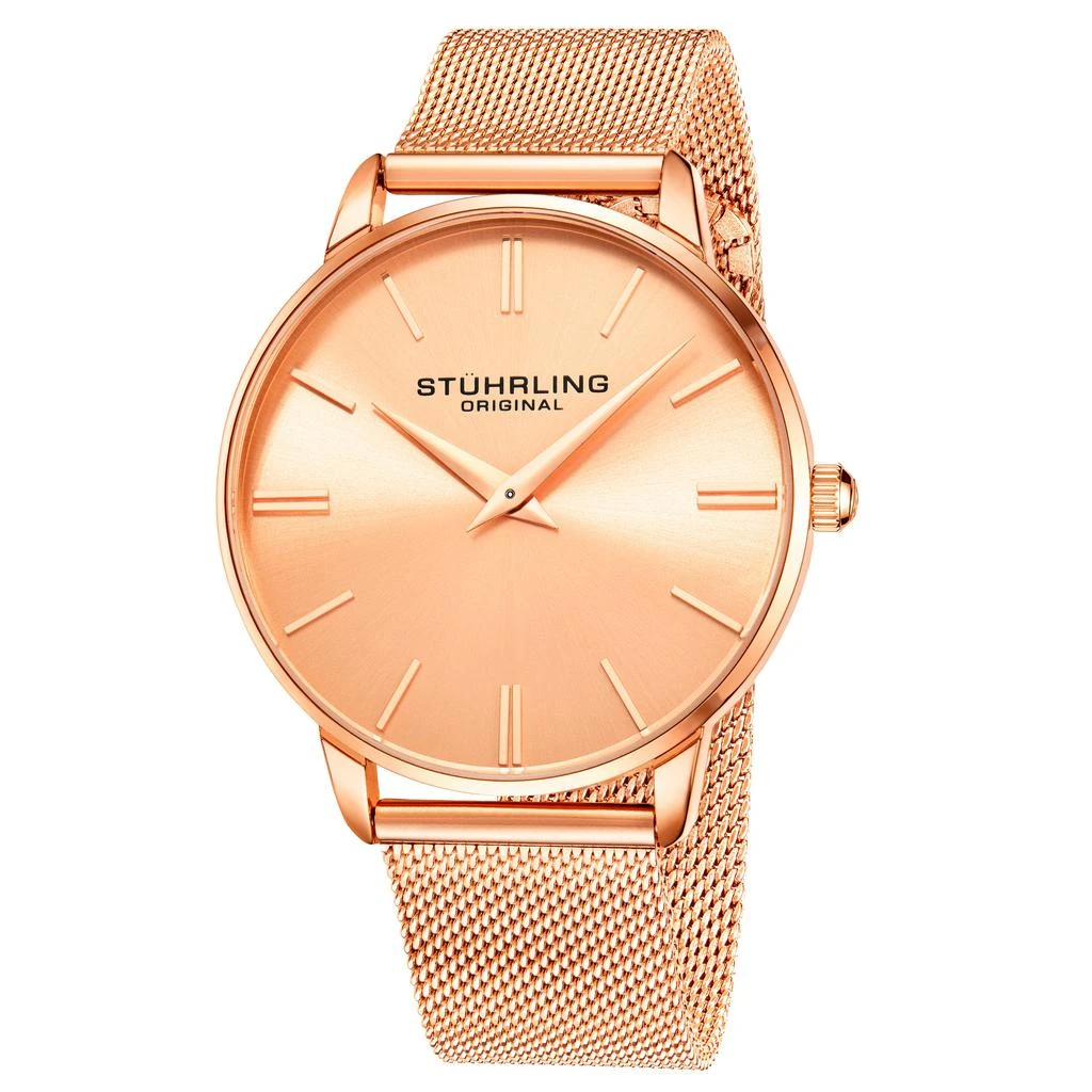 Stuhrling Original Prestom 3998 Quartz 42mm Classic 5