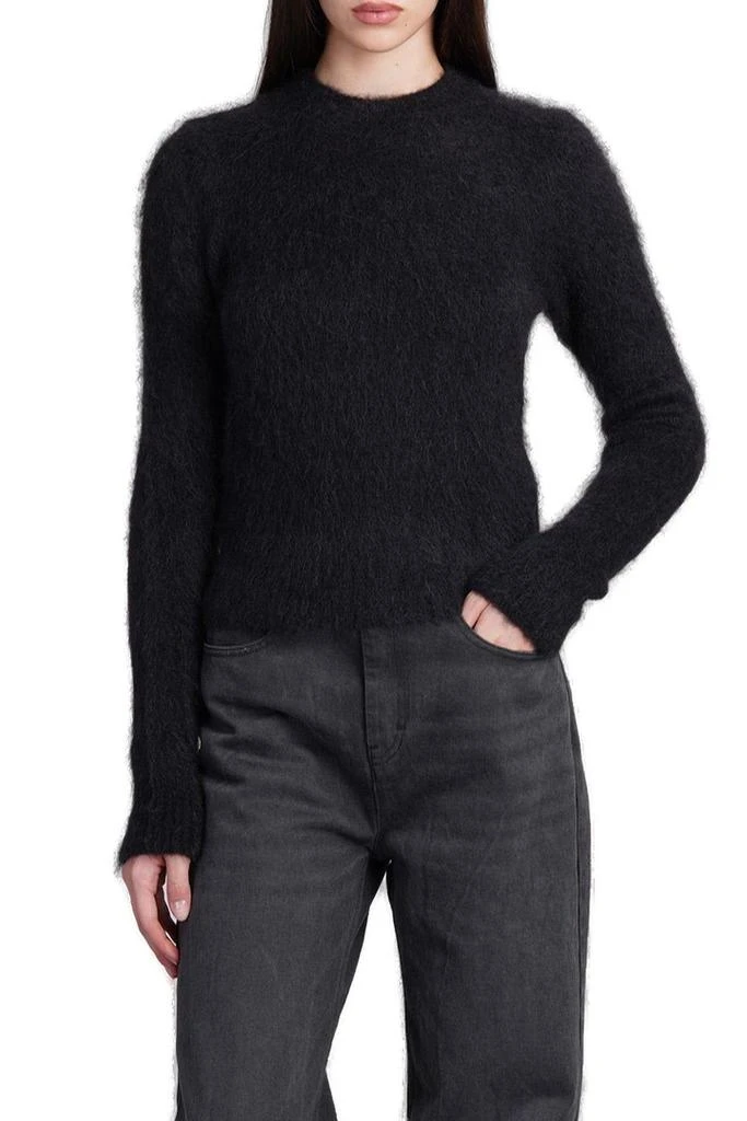 AMI Paris Crewneck Brushed-knitted Jumper 1