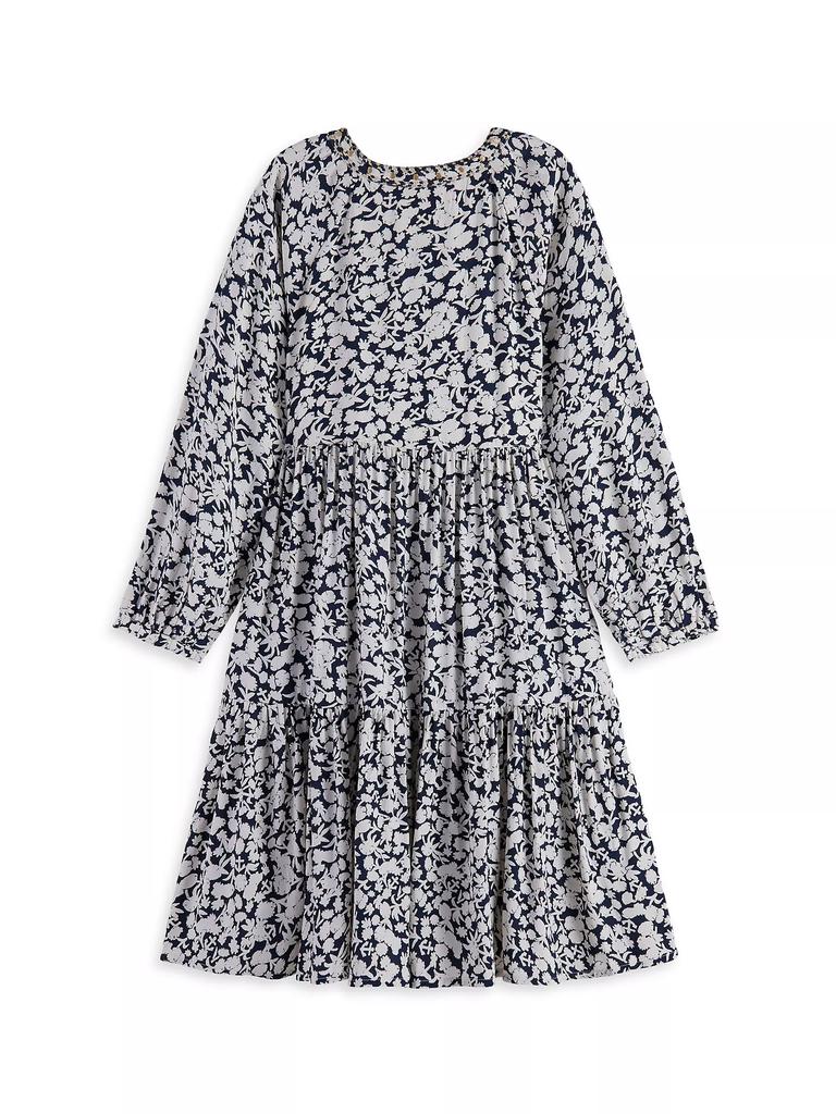 Scotch & Soda Little Girl's & Girl's Floral Print Tiered Dress