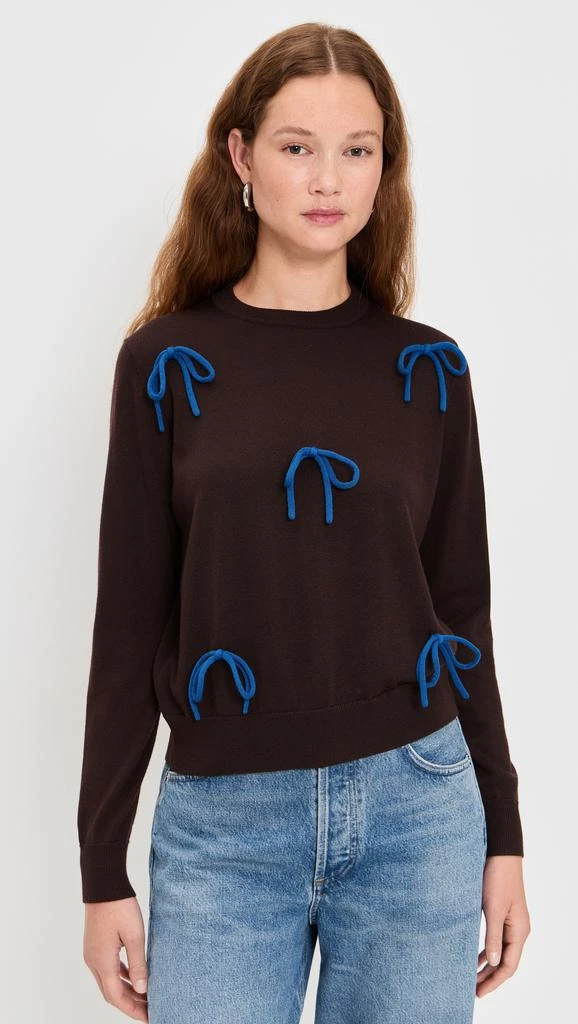 The Tiny Big Sister Sara Bow Sweater 7