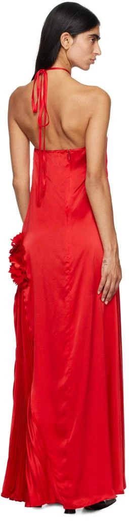 kika vargas red dress KIKA VARGAS Fiona Strapless Twisted Taffeta Mini Dress - Women - Red Dresses