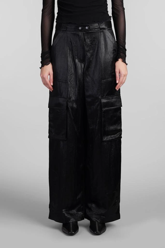 SIMKHAI Beatriz Pants In Black Acetate 1