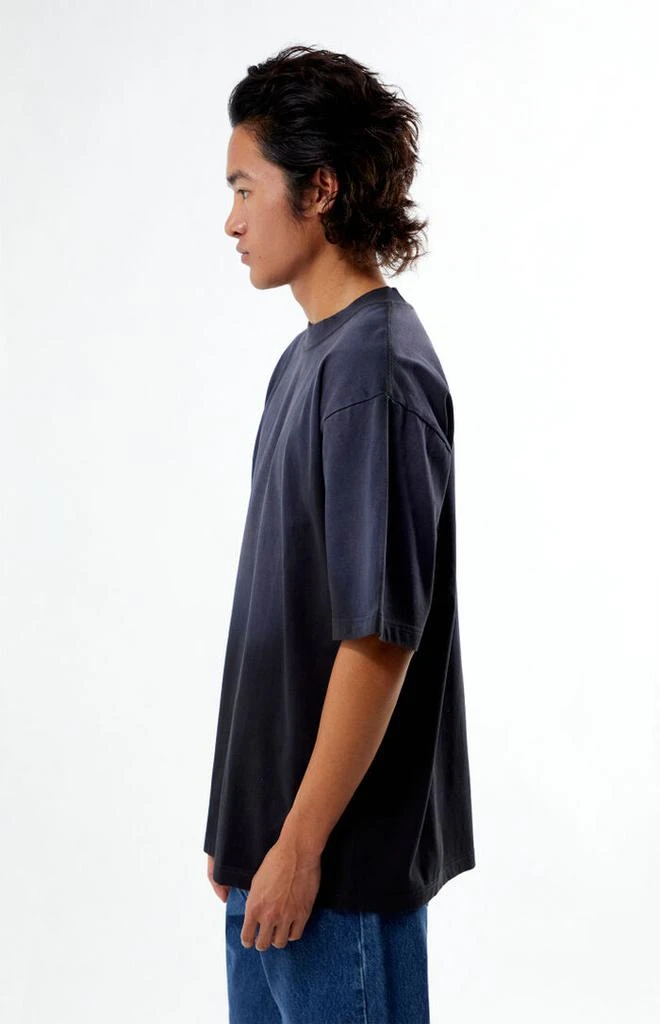 PacSun Black Premium Potassium Wash T-Shirt 3