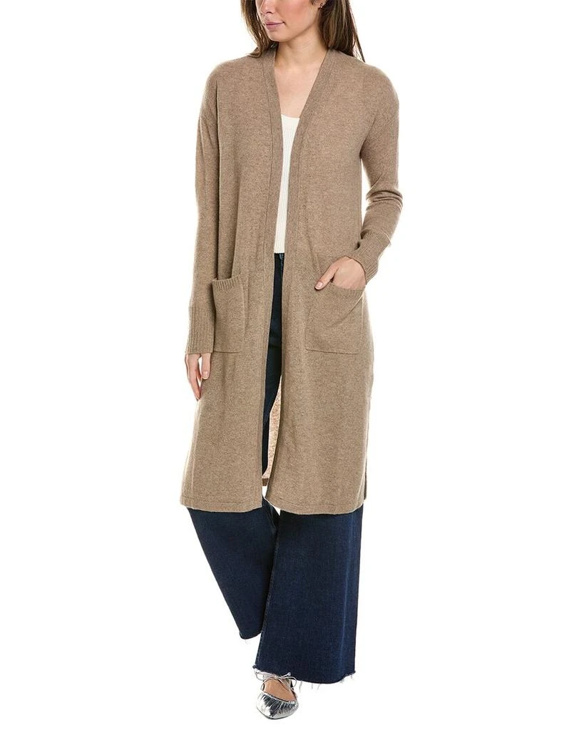 Alashan Cashmere Effortless Long Cashmere Duster 1
