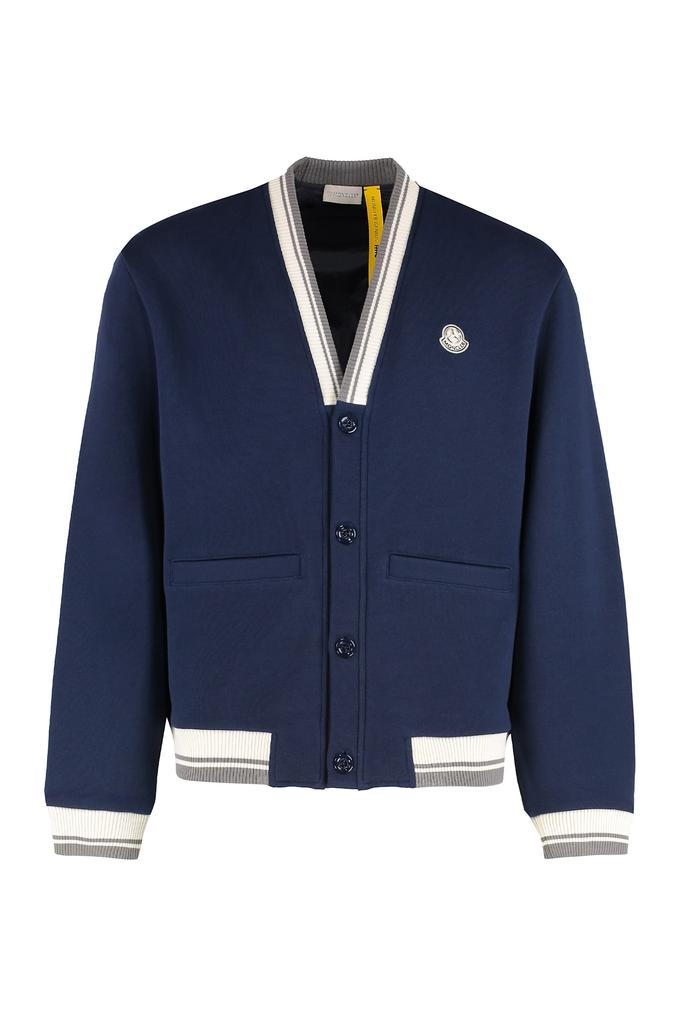 Moncler Girocollo Tricot Virgin Wool-Blend Jumper - Sweaters