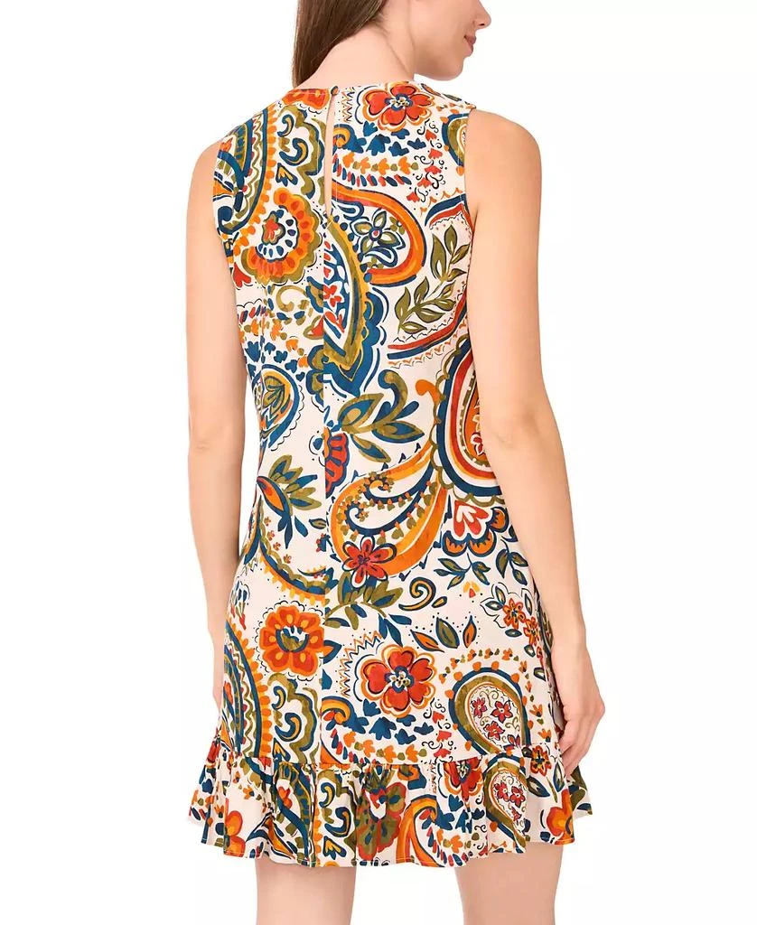 MSK Women's Sleeveless Round-Neck Shift Dress 4