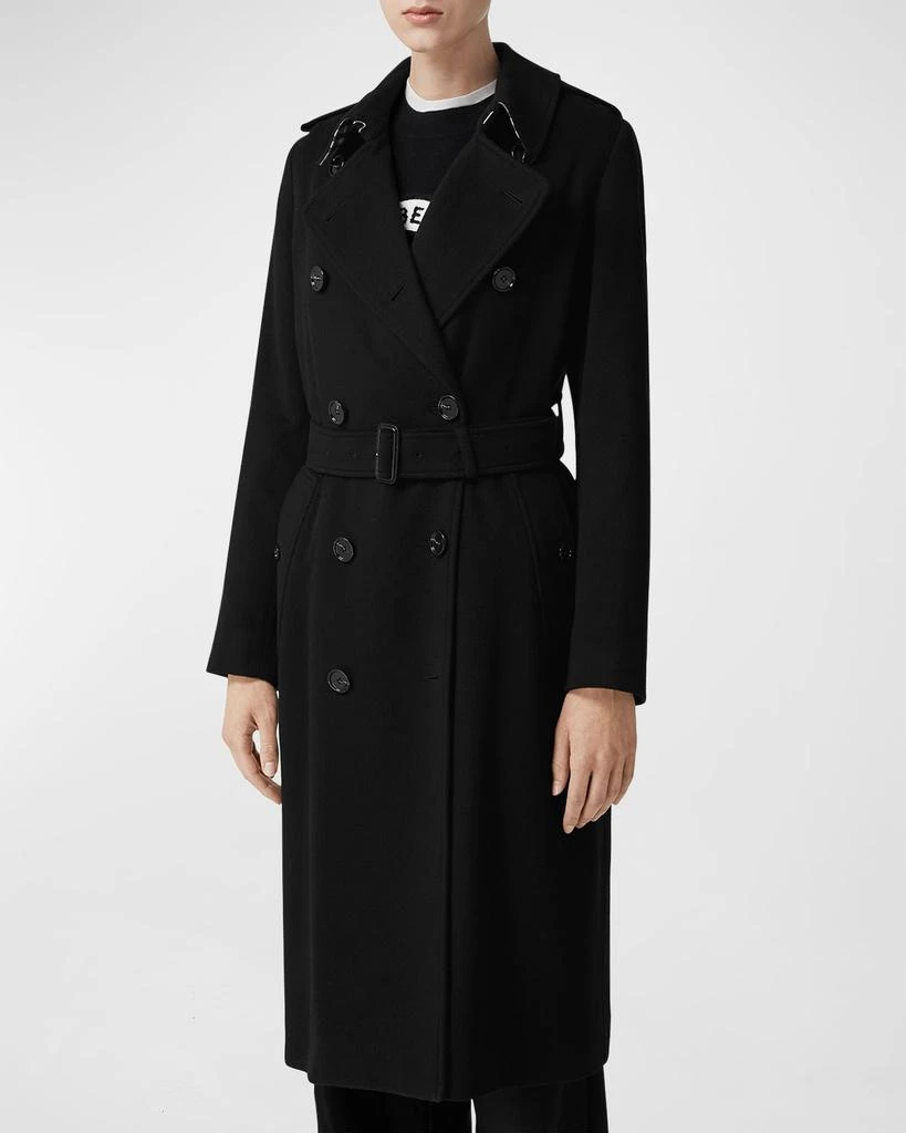 Burberry Kensington Cashmere Trench Coat 2