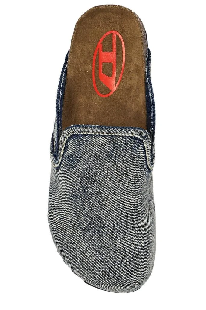 Diesel Diesel D-Woodstock Slip-On Denim mules 4