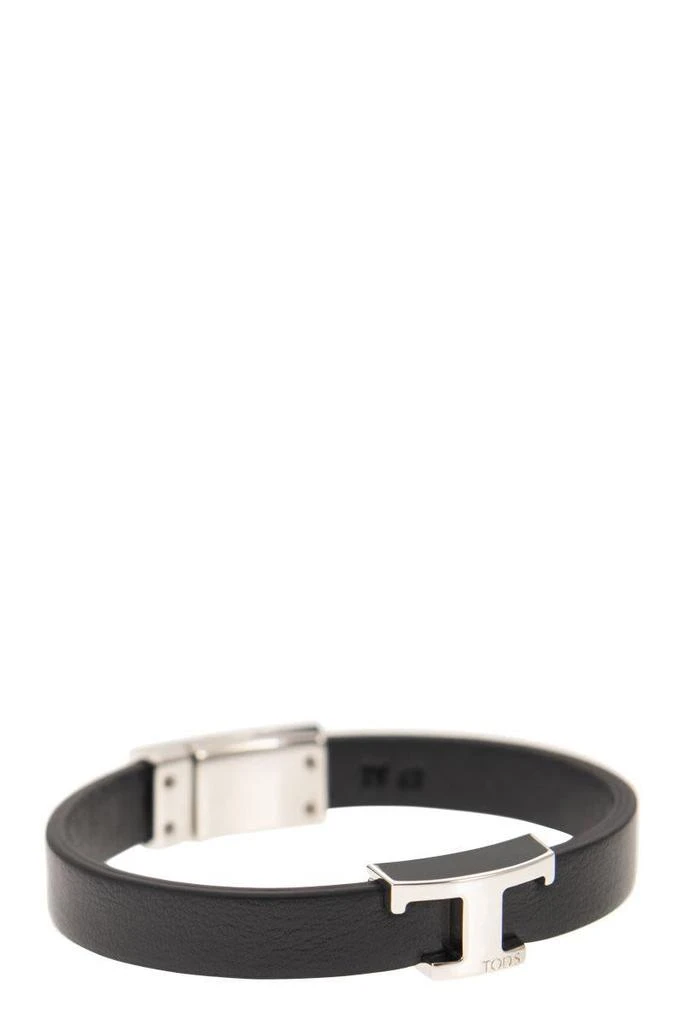 Tod's Tod'S T Timeless Leather Bracelet 2