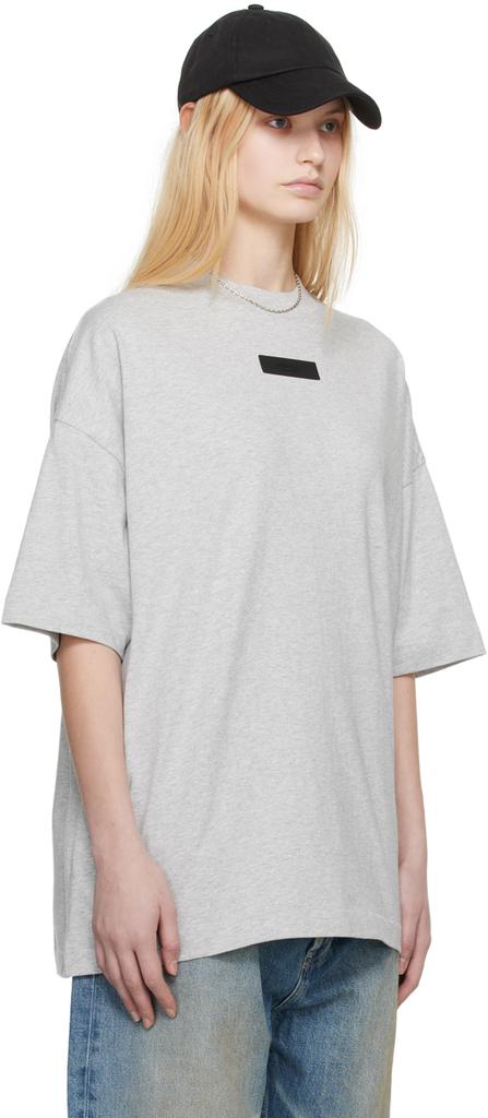 Essentials Gray Crewneck T-Shirt