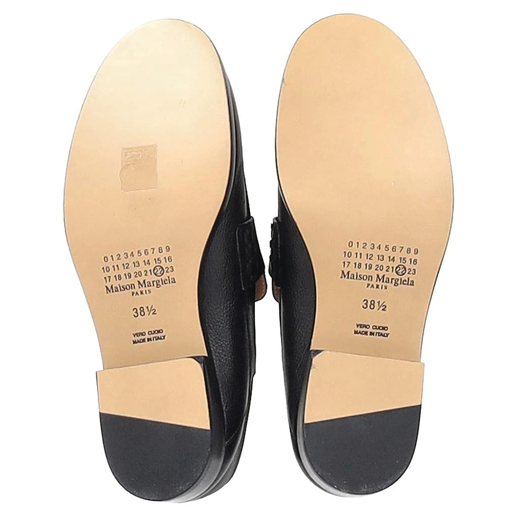 MAISON MARGIELA 4-Stitch Loafers in Black Leather 6