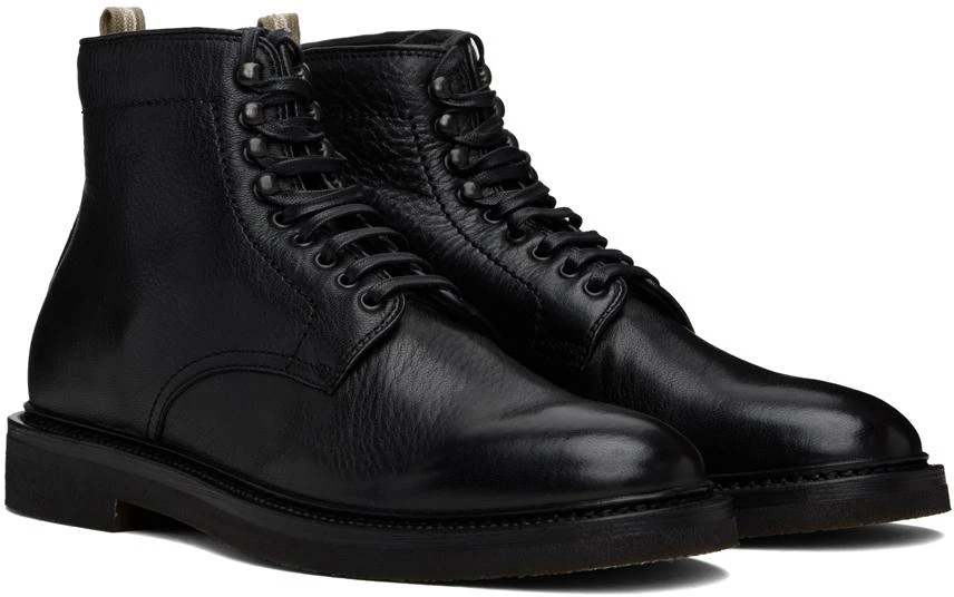 Officine Creative Black Hopkins Flexi 203 Boots 4