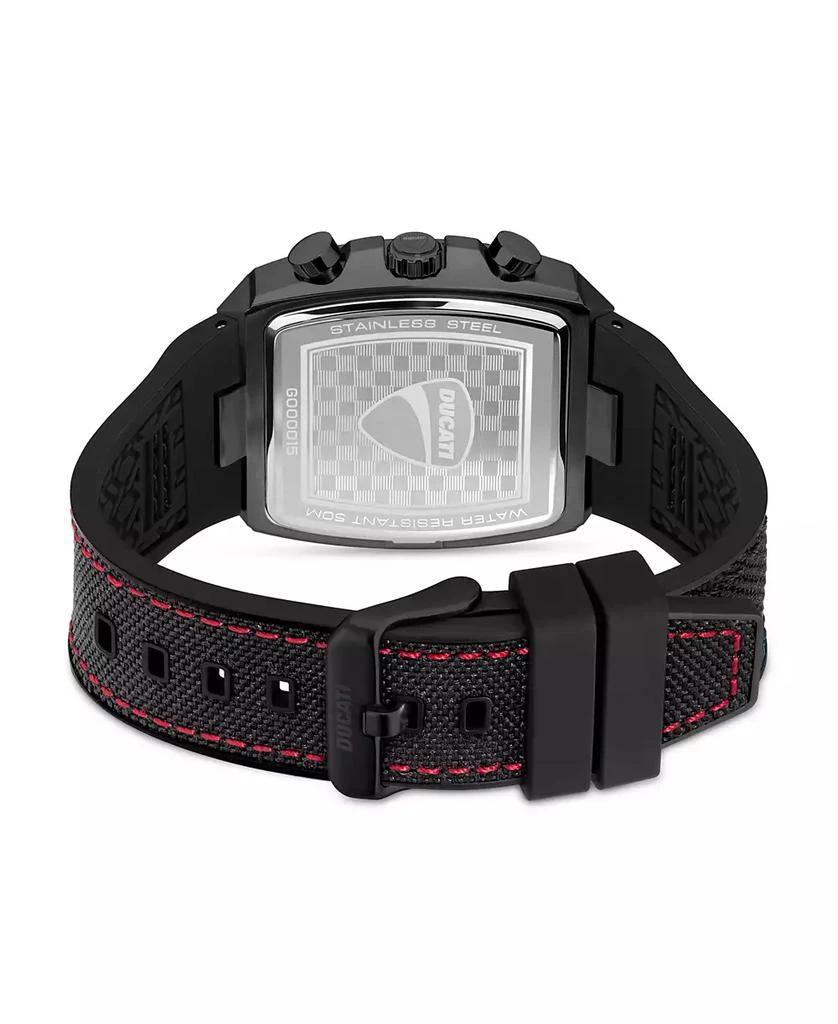 Ducati Corse Men's Dress Sport Black Nylon Watch 2