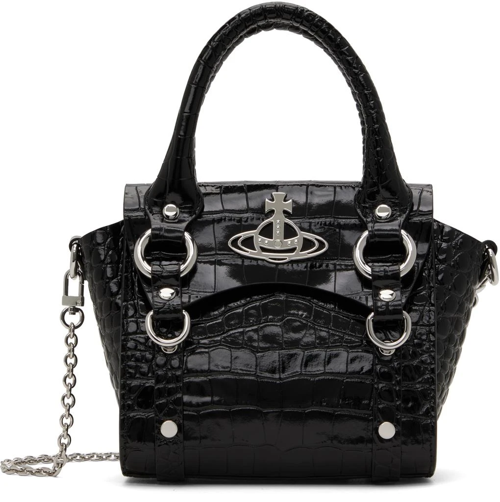 Vivienne Westwood Black Mini Betty Bag 1