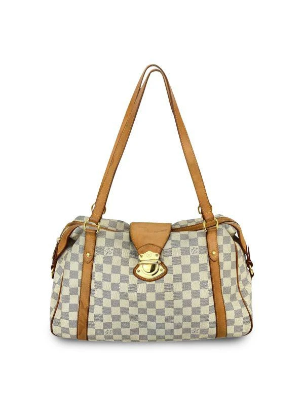 Louis Vuitton X Louis Vuitton Stresa Pm Shoulder Hand Bag Damier Azur Canvas N42220 1