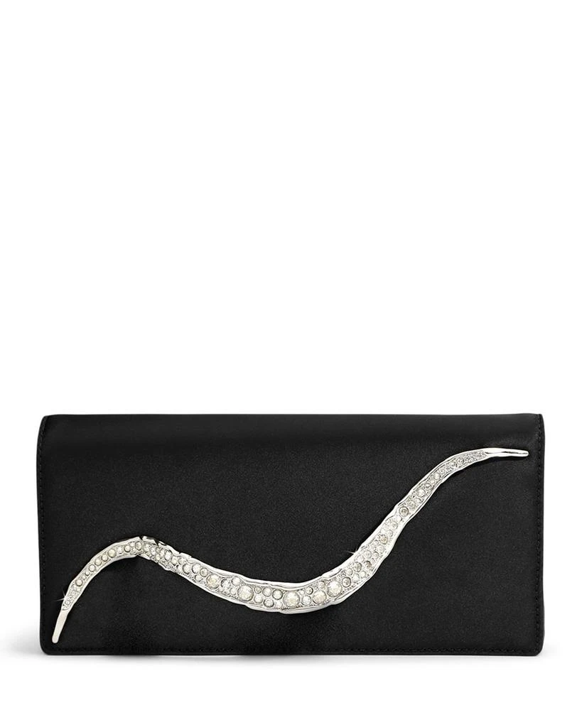 Alexis Bittar Crystal Curve Side Handle Clutch 1