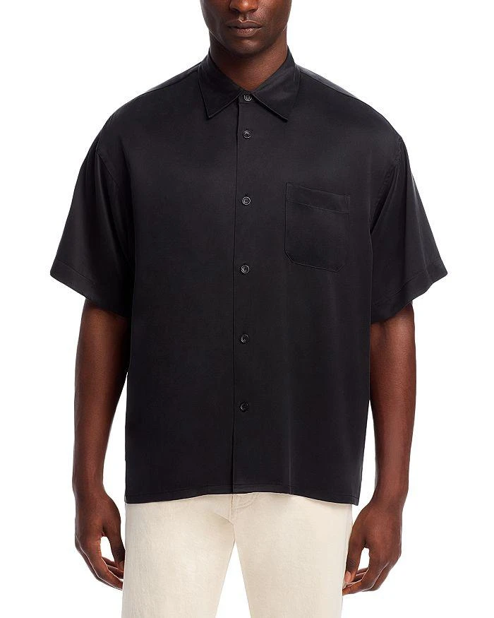 John Elliott Brushed Silk Short Sleeve Shirt 3
