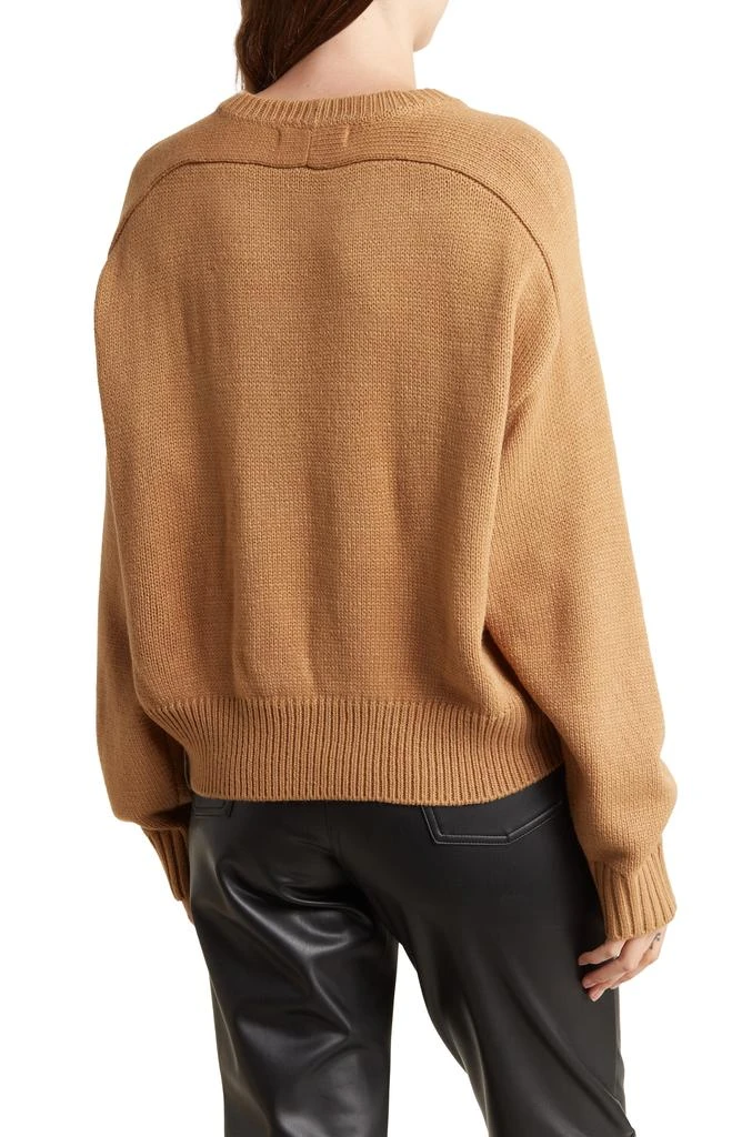 Elodie Crewneck Crop Sweater 2