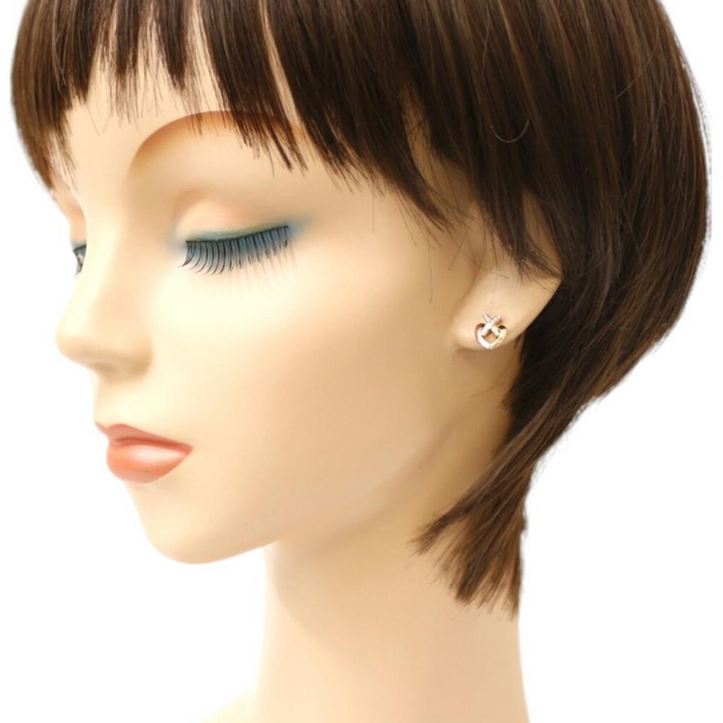 Chaumet pink  (18K) Stud Earrings (Pre-Owned)