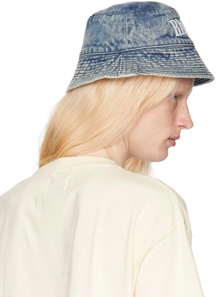 Rhude Navy Denim Bucket Hat 3