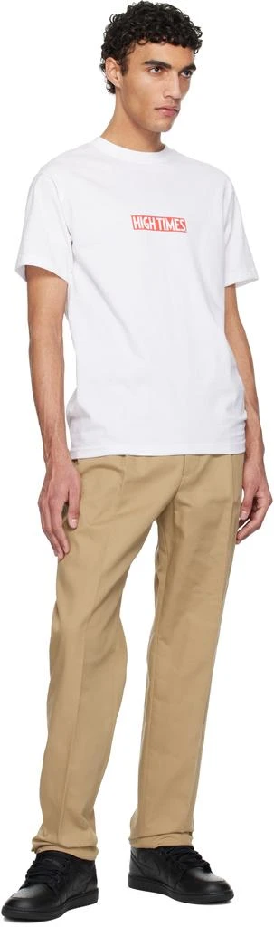 Wacko Maria White High Times Edition Crew Neck T-Shirt 4