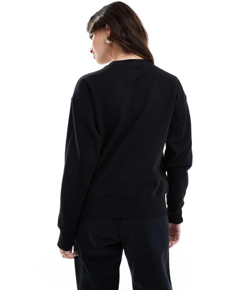Ralph Lauren Polo Ralph Lauren crest logo sweatshirt co-ord in black 2