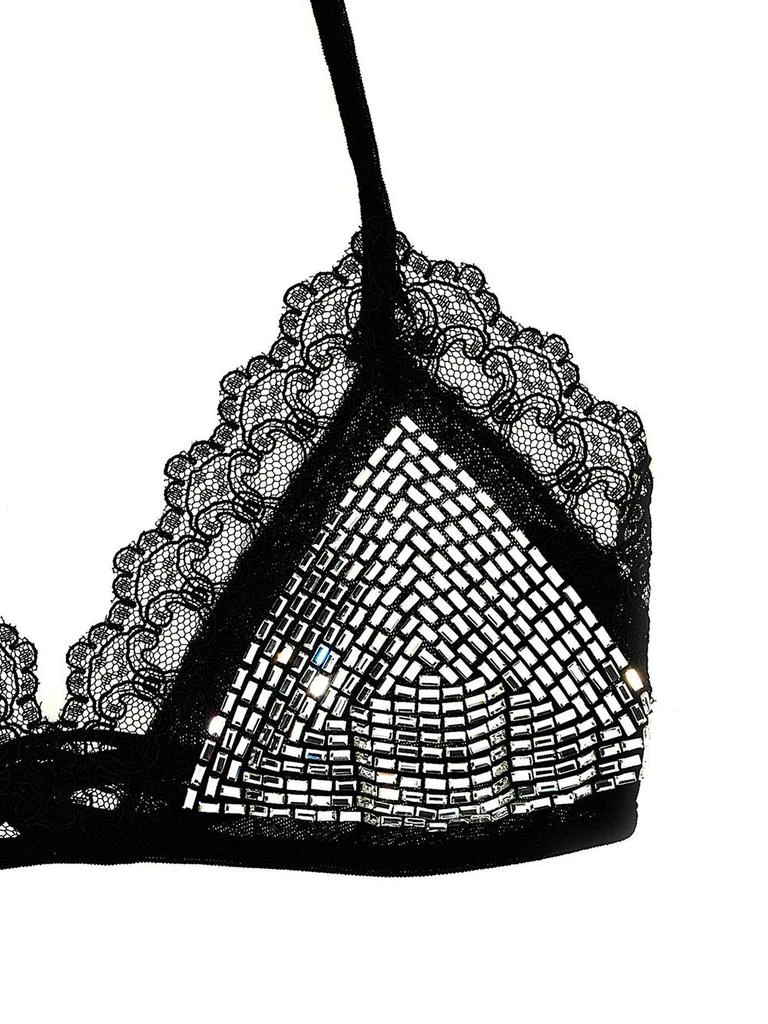 The Attico Tulle Bra with Crystals 3