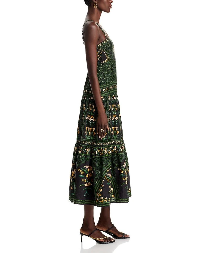 Farm Rio Flowers Arch Sleeveless Maxi Dress 5