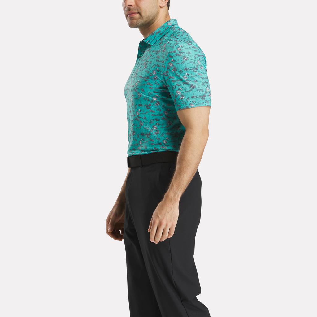Reebok Men
s Short Sleeve Gator Golf Polo Shirt