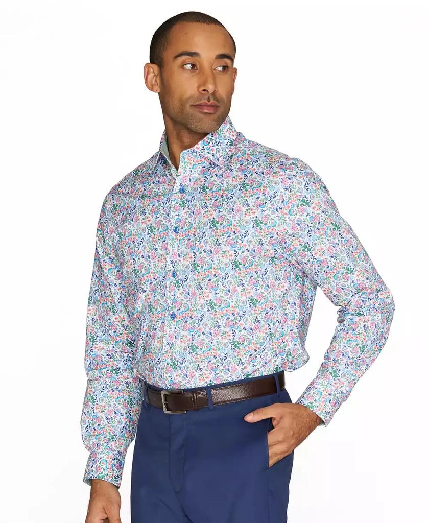 Nick Graham Men's Botanical Floral Dress Shirt 3