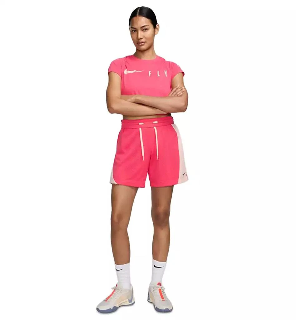 NIKE Women's Essential Dri-FIT Mesh Basketball Shorts 5