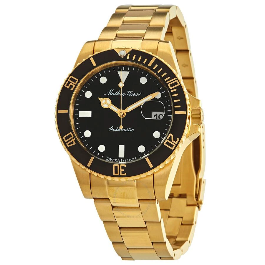 Mathey-Tissot Mathy Vintage Automatic 42mm Black Dial Men's Watch H9010ATPN 1