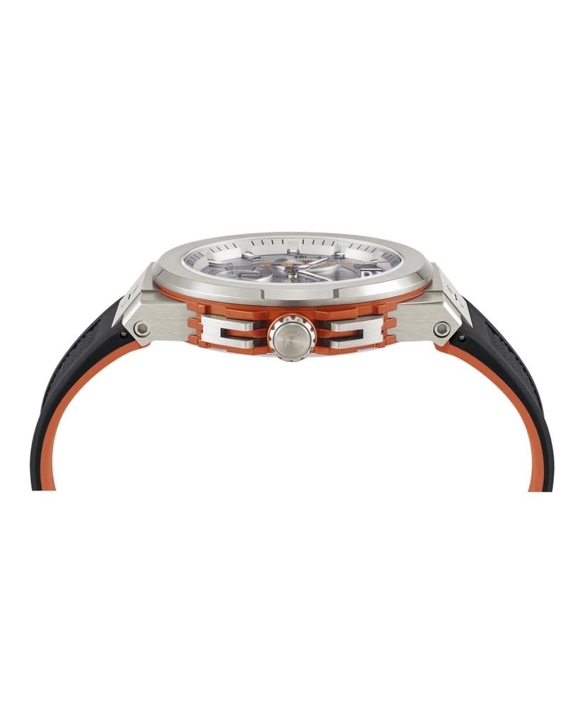 Salvatore Ferragamo F-80 Titanium Tech Silicone Watch 2