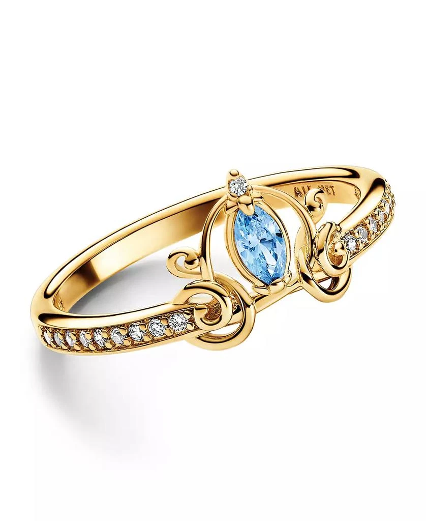 PANDORA 14K Gold-Plated Disney Cinderella Ring