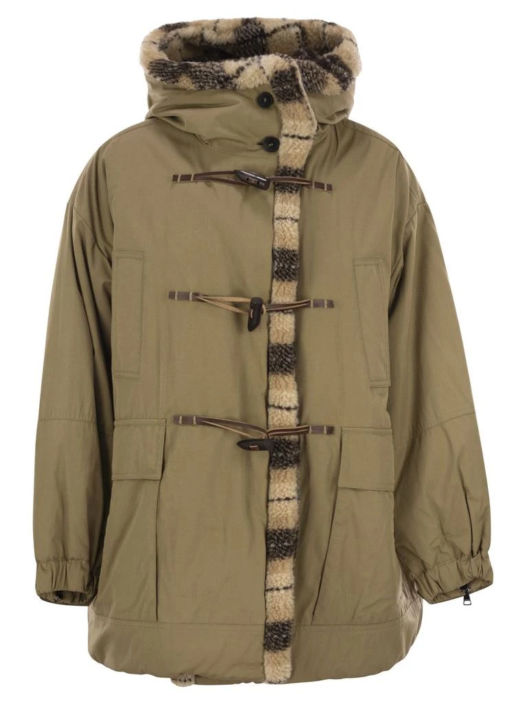 Weekend Max Mara Weekend Max Mara High Neck Hooded Parka 1