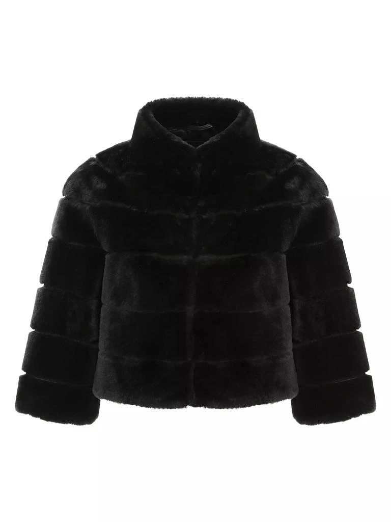 Gorski Shearling Lamb Bolero Coat 1