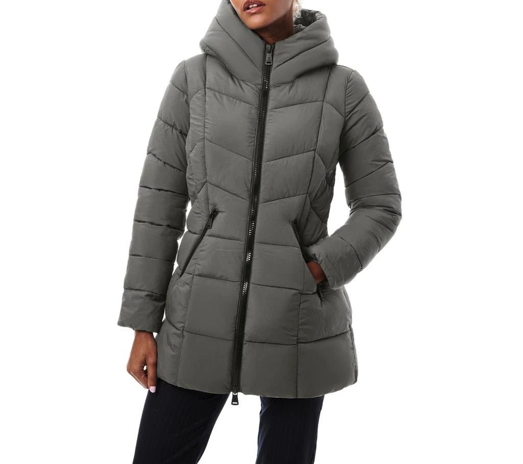 Bernardo Fab Funnel Quilted Puffer Jacket 1